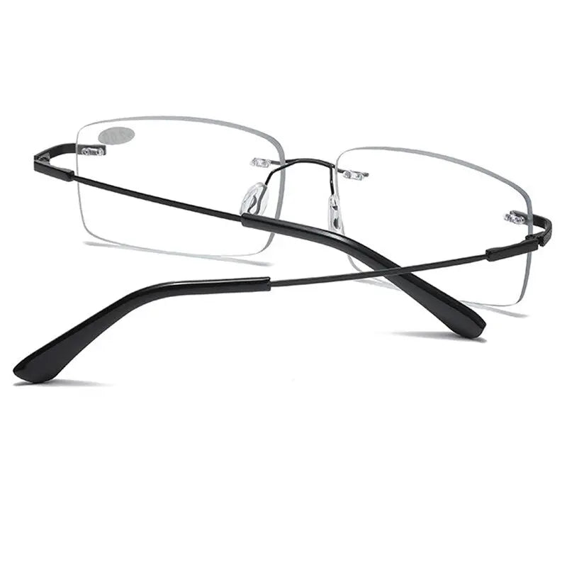 Ultra-Light Anti-Blue Light Rimless Automatic Photochromic Multi-focal ...