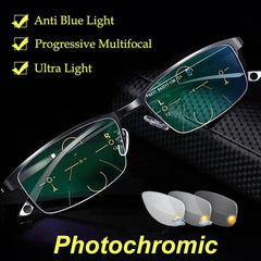 Buy Photochromic Reading Glasses Online Anti Blue Light Progressive Glasses SunRay Glasses