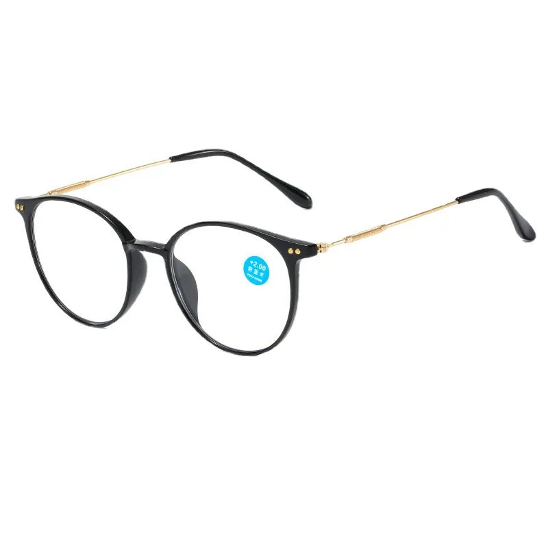 Retro Ultralight Multifocal Progressive Anti-blue Light Near Far Reading Glasses