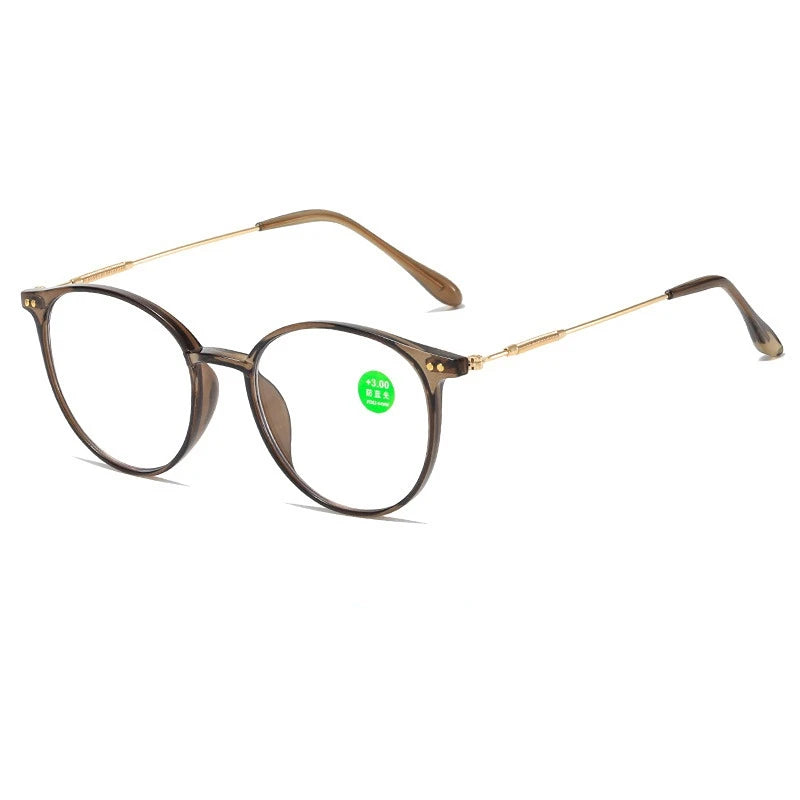 Retro Ultralight Multifocal Progressive Anti-blue Light Near Far Reading Glasses