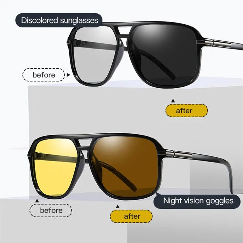 Buy Anti-Glare Night Vision Polarized Driving Sunglasses – SunRay Glasses